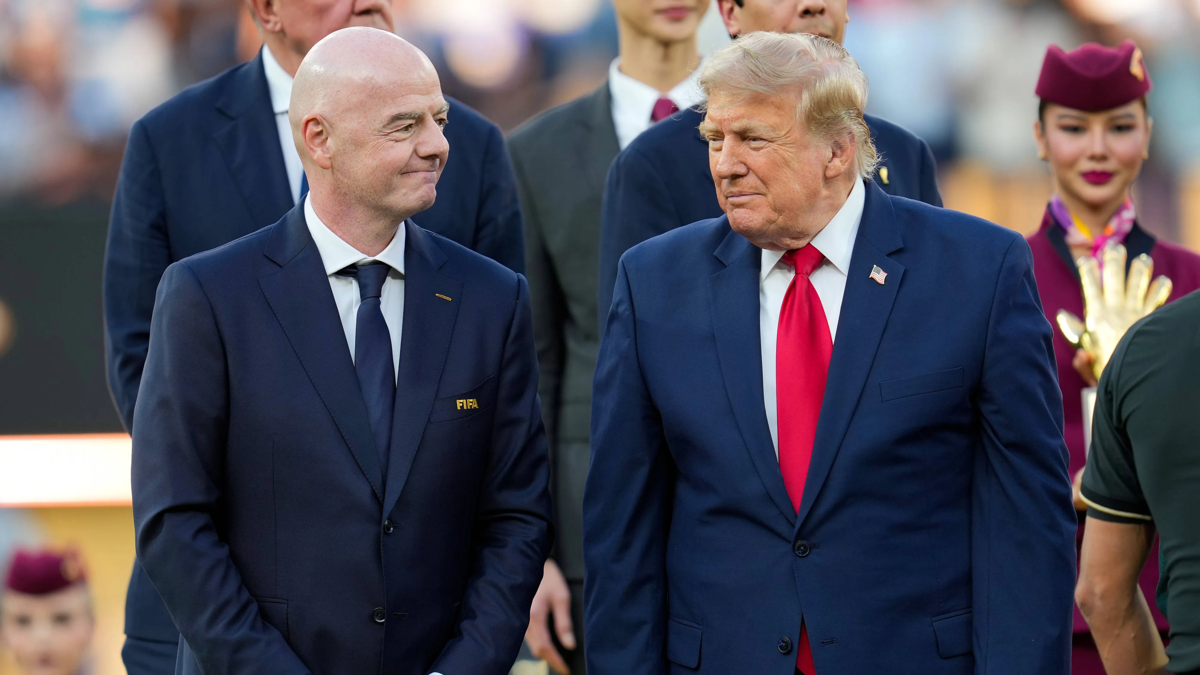 因凡蒂诺与特朗普传闻引发轩然大波,FIFA强势回应:纯属捏造
