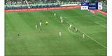 比赛第17分钟，法比奥破门！国安1-0领先梅州