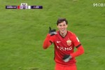 一支穿云箭！维塔尔内切弧顶轰出世界波！海港1-1扳平首尔