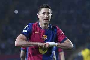 今晚发威？莱万职业生涯至今2次对阵切尔西3球4助
