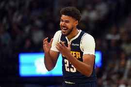 状态出色！卡梅隆·约翰逊追身三分+抢断反击劈扣 掘金轰出11-0！