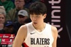 生涯第二个三分！杨瀚森接球速射三分轰进！随后还朝队友开枪~