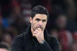 阿尔特塔:马丁内利不知道对方伤势严重程度,祝布拉德利早日康复