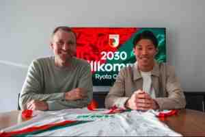 官方:奥格斯堡签下18岁日本前锋小野田亮汰,合同至2030年6月