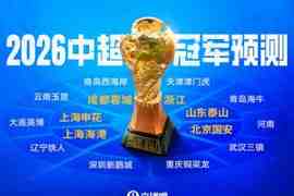 超18万吧友参与!直播吧中超冠军预测:9万选蓉城,泰山海港二三