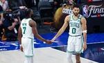 KG：少争论这是布朗还是塔图姆的球队 要多关注这对组合多厉害