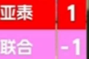 草台班子！中甲亚泰vs陕西联合，比赛转播比分牌惊现“1比-1”