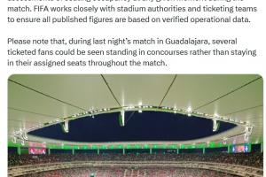 上座率遭质疑,FIFA回应:人数统计依据门票扫描和实际到场观众数
