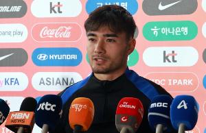 韩国归化球员:世界杯首秀很高兴,输球令人惋惜,丢球是自己失误